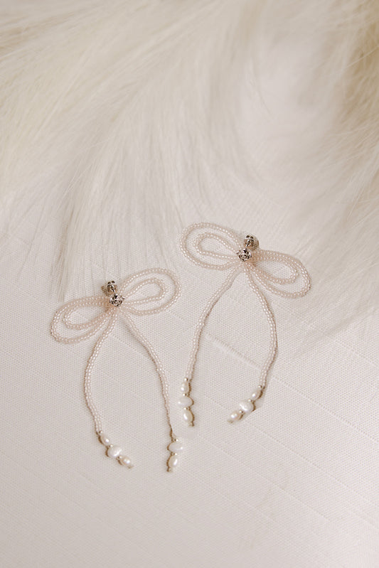 Bohemian Wedding- Beaded Earrings No.14