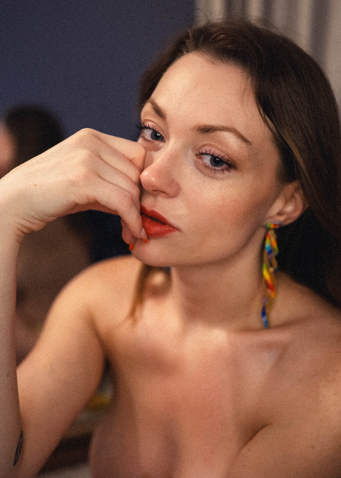 Pride Collection: Handmade Rainbow Braided Rope Earrings with Miyuki Beads